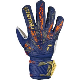 Reusch Rękawice bramkarskie Reusch Attrakt Grip Junior granatowe 5472815 4410