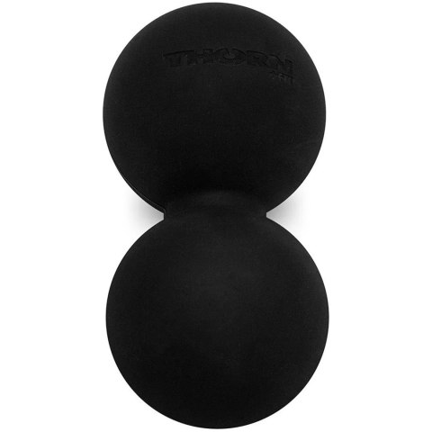 Thorn Fit Piłka gumowa Thorn Fit Lacrosse ball double czarna Thorn Fit Piłka gumowa Thorn Fit Lacrosse ball double czarna