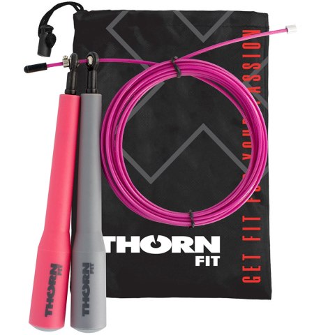 Thorn Fit Skakanka Thorn Fit Speed Rope Lady szaro-różowa Thorn Fit Skakanka Thorn Fit Speed Rope Lady szaro-różowa