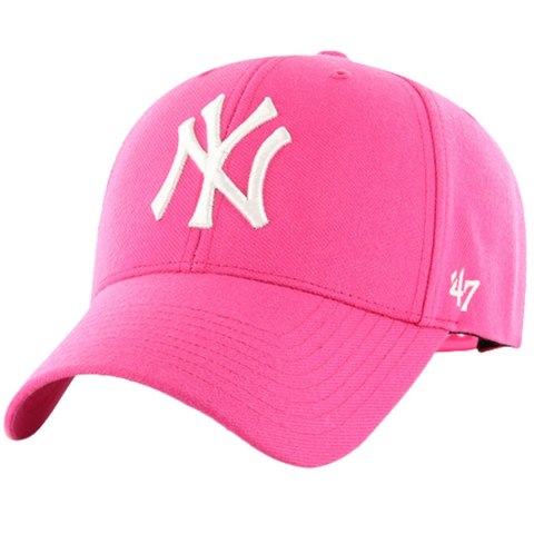 47 Brand Czapka z daszkiem '47 New York Yankees Magenta różowa B-MVPSP17WBP-MA 47 Brand Czapka z daszkiem '47 New York Yankees Magenta różowa B-MVPSP17WBP-MA