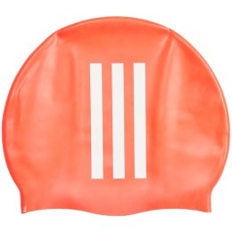 Adidas Czepek pływacki dla dzieci adidas 3-Stripes pomarańczowy IM1043