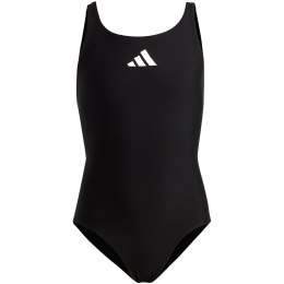 Adidas Kostium kąpielowy dla dziewczynki adidas Solid Small Logo czarny HR7477