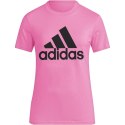 Adidas Koszulka damska adidas Loungewear Essentials Logo Tee różowa IR5413