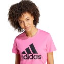 Adidas Koszulka damska adidas Loungewear Essentials Logo Tee różowa IR5413