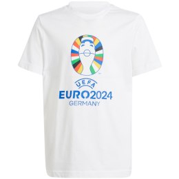Adidas Koszulka dla dzieci adidas Euro24 biała IT9306