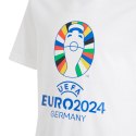 Adidas Koszulka dla dzieci adidas Euro24 biała IT9306