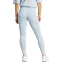 Adidas Legginsy damskie adidas Loungewear Essentials 3-Stripes błękitne IR5348