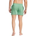 Adidas Spodenki kąpielowe męskie adidas Solid CLX Short-Length zielone IR6222