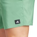 Adidas Spodenki kąpielowe męskie adidas Solid CLX Short-Length zielone IR6222