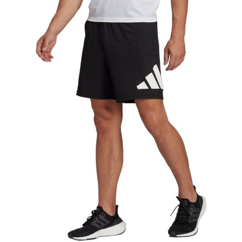 Adidas Spodenki męskie adidas Train Essentials Logo Training czarne IB8121 Adidas Spodenki męskie adidas Train Essentials Logo Training czarne IB8121