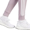 Adidas Spodnie damskie adidas Essentials 3-Stripes Fleece fioletowe IR5403