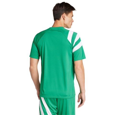 Adidas teamwear Koszulka męska adidas Fortore 23 Jersey zielona IT5655 Adidas teamwear Koszulka męska adidas Fortore 23 Jersey zielona IT5655