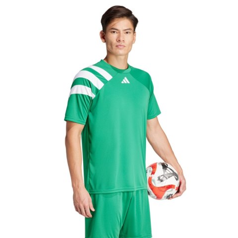 Adidas teamwear Koszulka męska adidas Fortore 23 Jersey zielona IT5655 Adidas teamwear Koszulka męska adidas Fortore 23 Jersey zielona IT5655