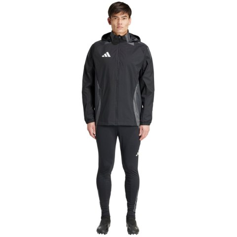 Adidas teamwear Kurtka męska adidas Tiro 24 Competition All-Weather czarna IJ8343 Adidas teamwear Kurtka męska adidas Tiro 24 Competition All-Weather czarna IJ8343