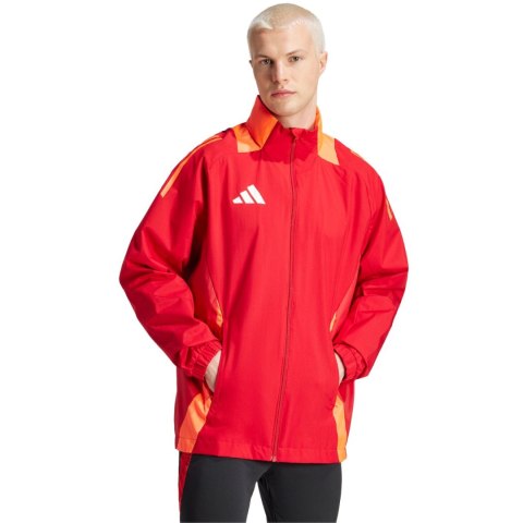 Adidas teamwear Kurtka męska adidas Tiro 24 Competition All-Weather czerwona IR9522 Adidas teamwear Kurtka męska adidas Tiro 24 Competition All-Weather czerwona IR9522