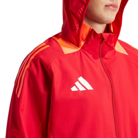 Adidas teamwear Kurtka męska adidas Tiro 24 Competition All-Weather czerwona IR9522 Adidas teamwear Kurtka męska adidas Tiro 24 Competition All-Weather czerwona IR9522
