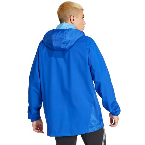 Adidas teamwear Kurtka męska adidas Tiro 24 Competition All-Weather niebieska IR7561 Adidas teamwear Kurtka męska adidas Tiro 24 Competition All-Weather niebieska IR7561