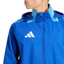 Adidas teamwear Kurtka męska adidas Tiro 24 Competition All-Weather niebieska IR7561