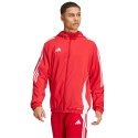 Adidas teamwear Kurtka męska adidas Tiro 24 czerwona IM8809