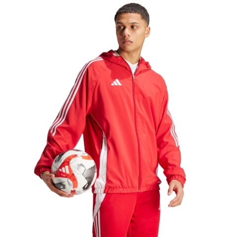 Adidas teamwear Kurtka męska adidas Tiro 24 czerwona IM8809 Adidas teamwear Kurtka męska adidas Tiro 24 czerwona IM8809