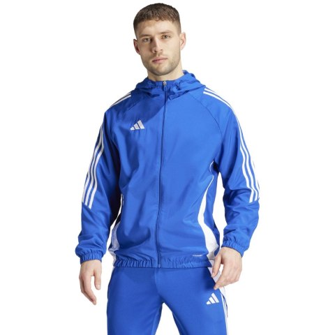Adidas teamwear Kurtka męska adidas Tiro 24 niebieska IM8811 Adidas teamwear Kurtka męska adidas Tiro 24 niebieska IM8811