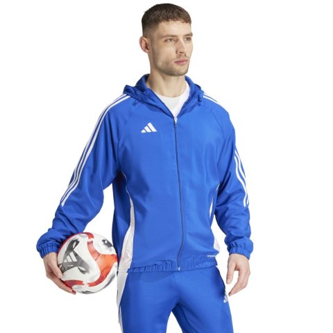 Adidas teamwear Kurtka męska adidas Tiro 24 niebieska IM8811 Adidas teamwear Kurtka męska adidas Tiro 24 niebieska IM8811
