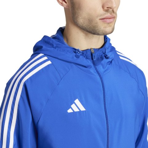 Adidas teamwear Kurtka męska adidas Tiro 24 niebieska IM8811 Adidas teamwear Kurtka męska adidas Tiro 24 niebieska IM8811