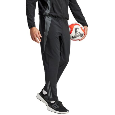 Adidas teamwear Spodnie męskie adidas Tiro 24 Competition Presentation czarno-szare IP5595 Adidas teamwear Spodnie męskie adidas Tiro 24 Competition Presentation czarno-szare IP5595