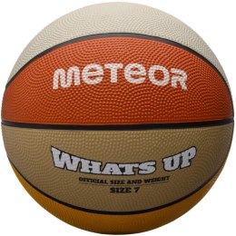 Meteor Piłka koszykowa Meteor What's Up pomarańczowo-beżowa 16801