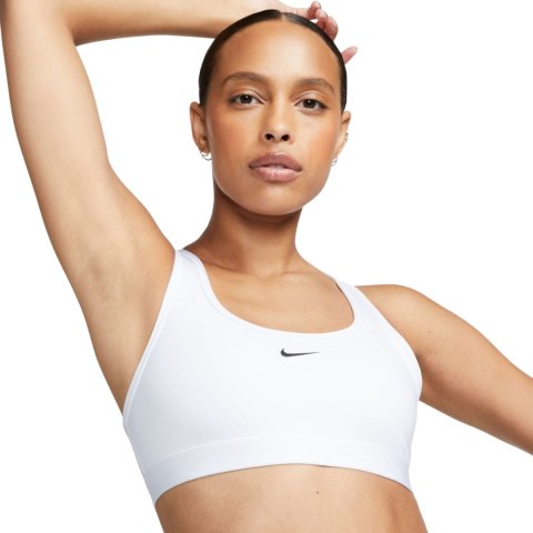 Nike Stanik sportowy Nike Swoosh Light Support biały DX6817 100 Nike Stanik sportowy Nike Swoosh Light Support biały DX6817 100