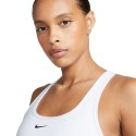 Nike Stanik sportowy Nike Swoosh Light Support biały DX6817 100