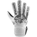 Reusch Rękawice bramkarskie Reusch Attrak Solid biało-czarne 5470016 1101