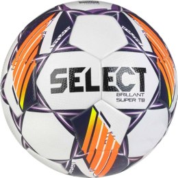 Select Piłka nożna Select Brillant Super 5 FIFA Quality Pro biało-fioletowa 18537