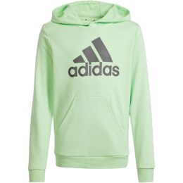 Adidas Bluza dla dzieci adidas Big Logo Essentials Cotton Hoodie jasnozielona IS2591