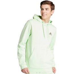 Adidas Bluza męska adidas Essentials Fleece Hoodie zielona IN0327