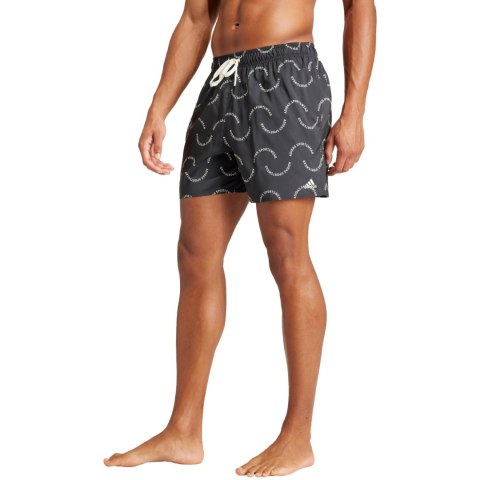 Adidas Spodenki kąpielowe męskie adidas Wave Logo CLX czarne IT8599 Adidas Spodenki kąpielowe męskie adidas Wave Logo CLX czarne IT8599