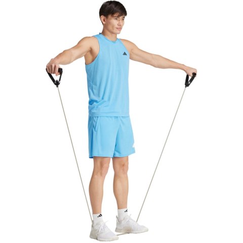 Adidas Spodenki męskie adidas Train Essentials Logo Training jasnoniebieskie IT5421 Adidas Spodenki męskie adidas Train Essentials Logo Training jasnoniebieskie IT5421
