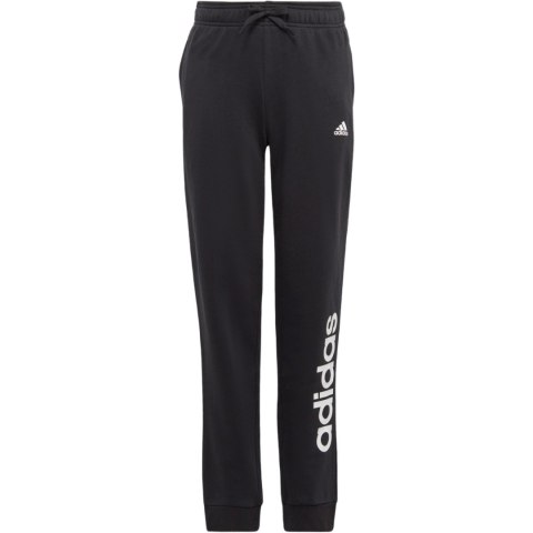 Adidas Spodnie dla dzieci adidas Essentials Linear Logo czarne IB8907