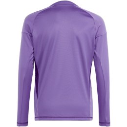 Adidas teamwear Koszulka bramkarska dla dzieci adidas Tiro 24 Competition Long Sleeve Goalkeeper fioletowa IN0430