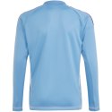 Adidas teamwear Koszulka bramkarska dla dzieci adidas Tiro 24 Competition Long Sleeve Goalkeeper niebieska IN0434