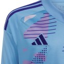 Adidas teamwear Koszulka bramkarska dla dzieci adidas Tiro 24 Competition Long Sleeve Goalkeeper niebieska IN0434