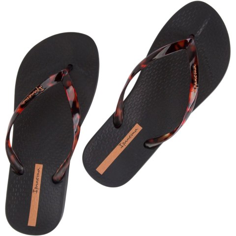 Ipanema Klapki damskie Ipanema Anat czarne 83475-AR100 Ipanema Klapki damskie Ipanema Anat czarne 83475-AR100