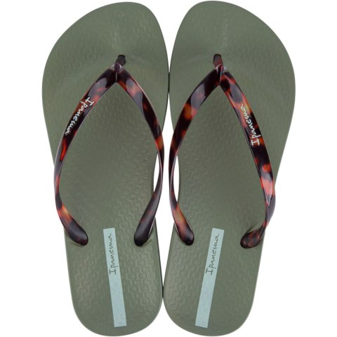 Ipanema Klapki damskie Ipanema Anat khaki 83475-AJ405 Ipanema Klapki damskie Ipanema Anat khaki 83475-AJ405