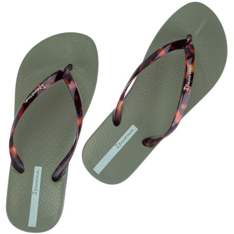 Ipanema Klapki damskie Ipanema Anat khaki 83475-AJ405 Ipanema Klapki damskie Ipanema Anat khaki 83475-AJ405