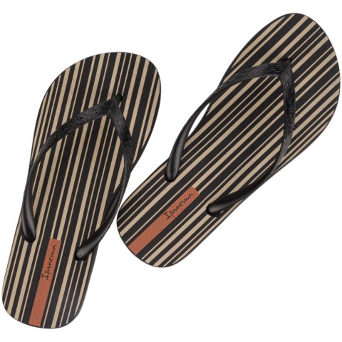 Ipanema Klapki damskie Ipanema Classica Hap czarno-beżowe 83539-AR971 Ipanema Klapki damskie Ipanema Classica Hap czarno-beżowe 83539-AR971