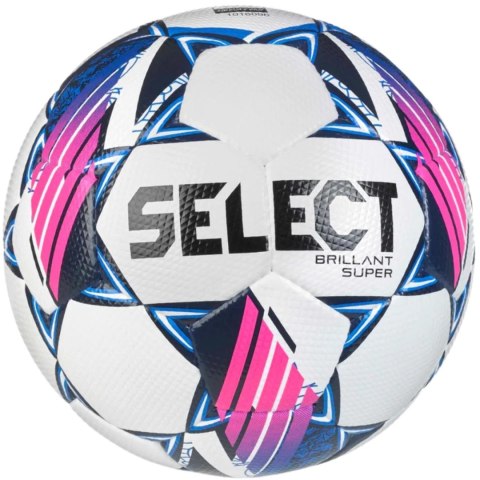 Select Piłka nożna Select Brillant Super Fifa 5 Quality Pro v24 biało-niebieska 18542