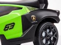 Jeździk chodzik dla dzieci na roczek Lamborghini Essenza SCV12 zielony