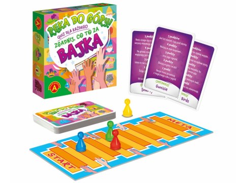 Quiz dla każdego Gra Ręka do góry- jaka Bajka 2748 Quiz dla każdego Gra Ręka do góry- jaka Bajka 2748