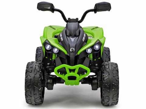 QUAD na akumulator dla dziecka EVA światła PA0284 zielony QUAD na akumulator dla dziecka EVA światła PA0284 zielony