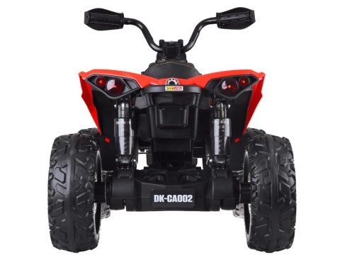 QUAD na akumulator dla dziecka EVA światła PA0284 czerwony QUAD na akumulator dla dziecka EVA światła PA0284 czerwony